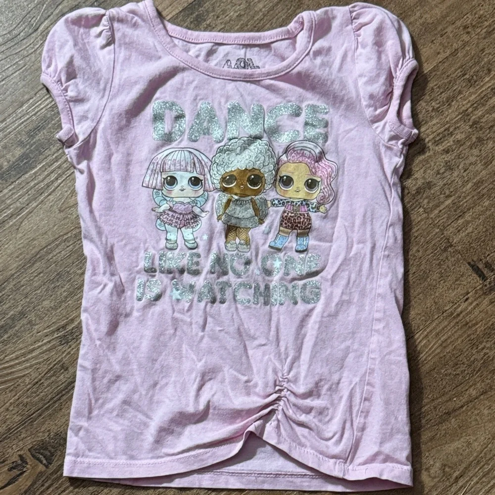 Kids Pink Graphic T-Shirt size 6